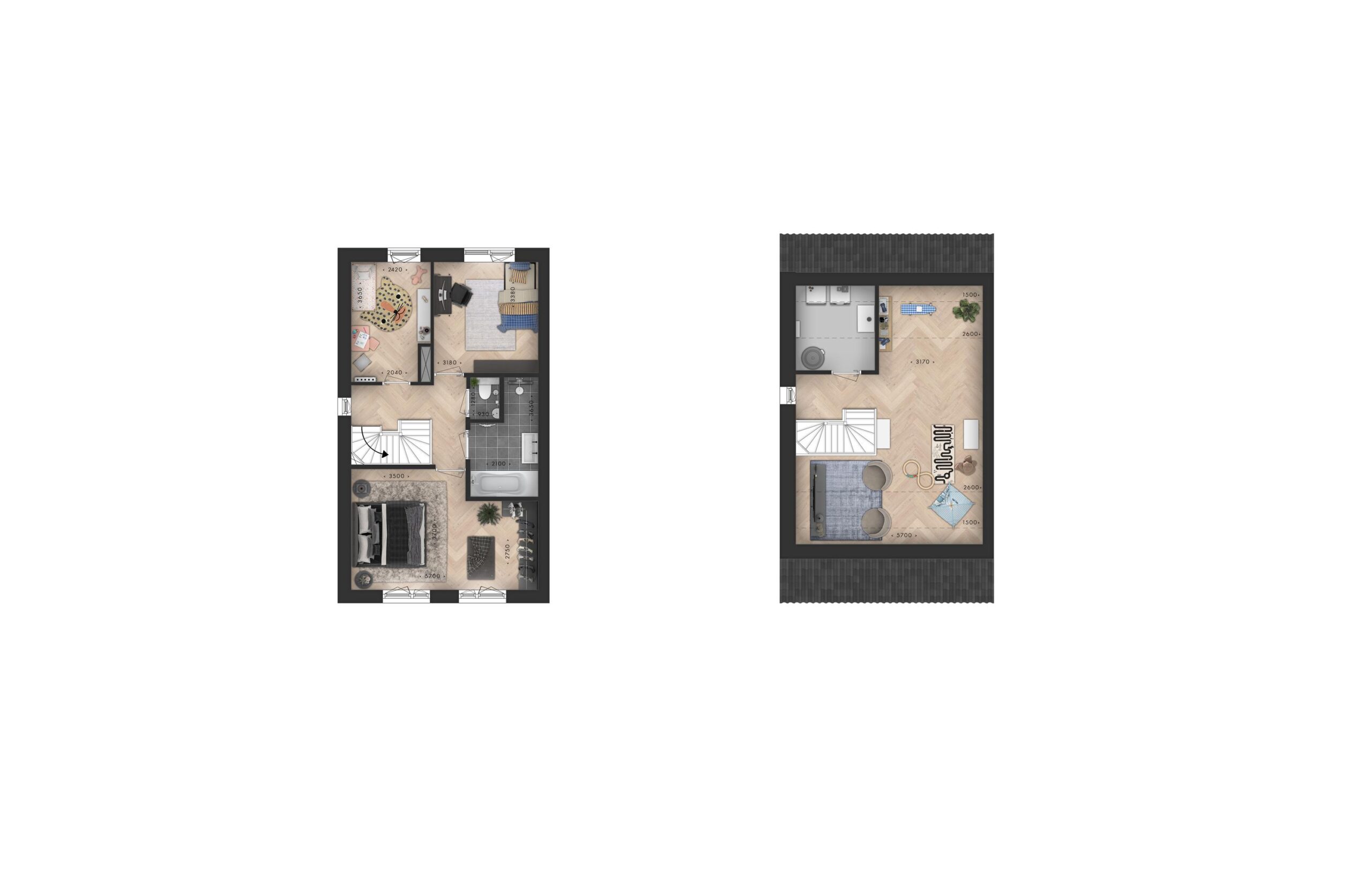 24135_PLG_Molenhoek_Zuid_Fase_02_type B2-1e en 2e vp